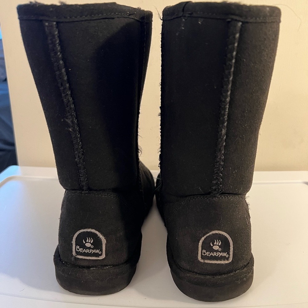 Bearpaw vegan black boots